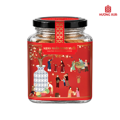 Hạnh nhân rang muối PH hũ thủy tinh vuông 200g