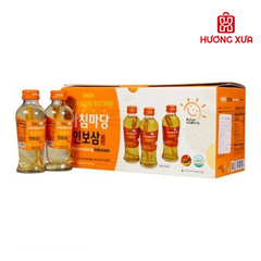 Nước Uống Sâm Củ Hàn Quốc Biok Korea Ginseng Root Drink hộp 10 chai