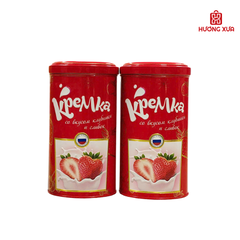 Kẹo cứng caramen hương kem dâu Caramel Hard Candy Kremka 123g