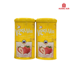 Kẹo cứng caramen hương kem dâu Caramel Hard Candy Kremka 123g
