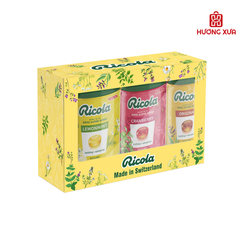 Viên Ngậm Thảo Mộc Không Đường Ricola Swiss Herb Signature 112.5g