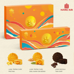 Bánh trung thu Kinh Đô Lava Trứng Chảy Hộp 6 bánh