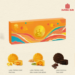 Bánh trung thu Kinh Đô Lava Trứng Chảy Hộp 3 bánh