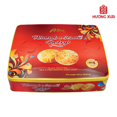 Bánh A Taste Almond Sesame Pastry 624g