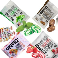 Kẹo Diablo Không Đường Cappuccino Kem 75g