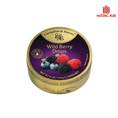 Kẹo trái cây Cavendish & Harvey hộp thiếc 200g / 175g ( đủ vị)