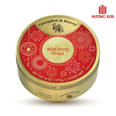 Kẹo Trái Cây Cavendish & Harvey Wild Berry Tết 175g