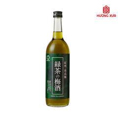 Rượu mơ Nhật Bản Nakano Green Tea vị trà xanh 720ml 12%