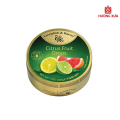 Kẹo trái cây Cavendish & Harvey hộp thiếc 200g / 175g ( đủ vị)