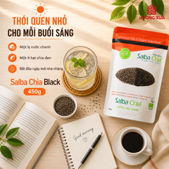 Hạt Chia Đen Salba Túi 450g