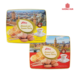 Bánh Quy Hạnh Nhân Và Mè A-Taste Almond and Sesame Pastry 624g