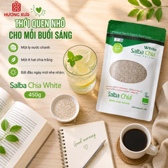 Hạt Chia Trắng Salba Túi 450g