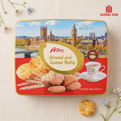 Bánh Quy Hạnh Nhân Và Mè A-Taste Almond and Sesame Pastry 624g