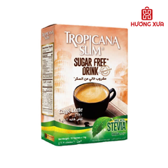 Cà Phê Ăn Kiêng Tropicana Slim Với Chiết Xuất Cỏ Ngọt Vị Latte 140gr
