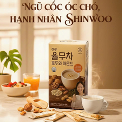 Bột Ngũ Cốc Óc Chó Hạnh Nhân Shinwoo 900g
