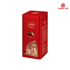 Socola Hỗn Hợp Cacao Golden Double Twist LaLe Hộp Sắt 120g