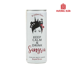 Rượu Vang Sparkling White Sangria lon 250ml