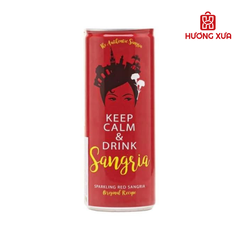 Rượu Vang Sparkling Red Sangria lon 250ml