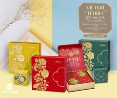 Bánh Trung Thu Bibica 2025 Hộp BST Sắc Màu Lễ Hội 1 