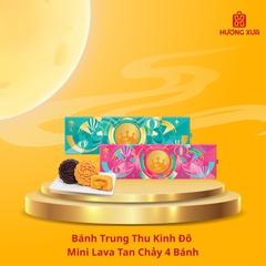 Bánh Trung Thu Kinh Đô Mini Lava Tan Chảy 4 Bánh