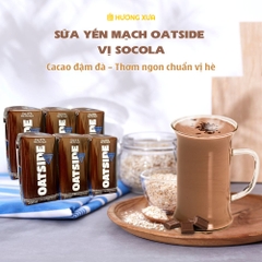 Thùng 24 Hộp Sữa Yến Mạch Vị Socola Oatside 200ml