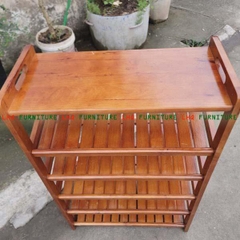 KỆ ĐỂ GIÀY DÉP 6 TẦNG CÓ QUAI XÁCH – GỌN GÀNG, TIỆN LỢI, BỀN ĐẸP