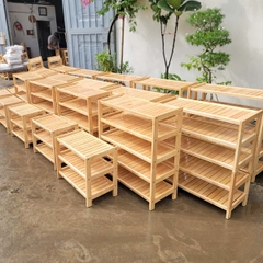 KỆ ĐỂ GIÀY DÉP 4 TẦNG 45CM – GỌN GÀNG, TIỆN LỢI, BỀN ĐẸP