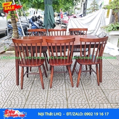 Bộ Bàn Ăn 6 Ghế Song Tiện – Sự Lựa Chọn Cho Phòng Ăn Rộng