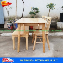 Bộ Bàn Ăn 2 Ghế Song Tiện 1 Ghế Bench – Lựa Chọn Cho Không Gian Hiện Đại