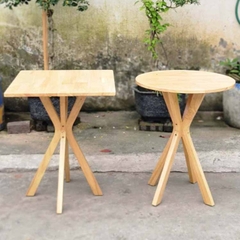 Bộ Bàn Ăn Chân Chụm 2 Ghế Chery - Đơn Giản Mà Đẹp