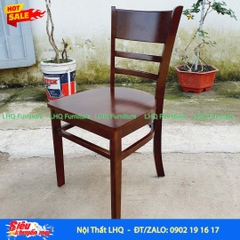 Ghế bàn ăn Cabin, gỗ cao su, mặt nệm và gỗ, bảo hành mọt.