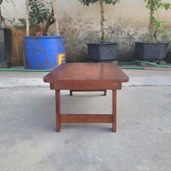 Bàn trà Nhật chân thang 40x60, Gỗ tự nhiên