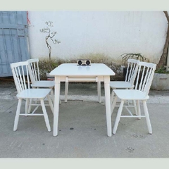 Bộ Bàn Ăn 4 Ghế Song Tiện Bán Chạy Nhất 2024 Tại LHQ Furniture
