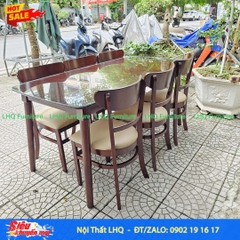 Bộ bàn ăn 6 ghế Panda - Giải pháp tối ưu cho không gian sống