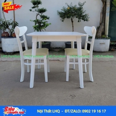 Bộ Bàn Ăn 2 Ghế Cabin Panda – Lựa Chọn Hoàn Hảo Cho Không Gian Nhỏ