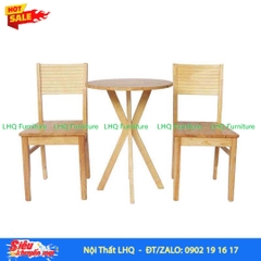 Bộ bàn ăn Cherry, Gỗ tự nhiên, Thiết kế tân cổ điển, Kết cấu chắc, LHQ Furniture