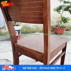 Bộ bàn ăn Cherry, Gỗ tự nhiên, Thiết kế tân cổ điển, Kết cấu chắc, LHQ Furniture