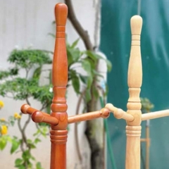 Cây Treo Quần Áo Số 3, Gỗ Tự Nhiên, Tháo Ráp Tiện Lợi, Sản Phẩm Bán Chạy