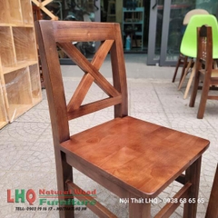 Ghế Cafe Vỉa Hè Gỗ Tự Nhiên Phong Cách Vintage - Giá Rẻ Tại LHQ Furniture