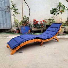 Ghế Tắm Nắng, Ghế Hồ Bơi Xếp Gọn, Có Nệm Êm Ái, Giá Rẻ