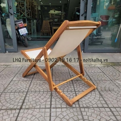 Ghế Võng Vải Gỗ Tràm Xếp Gọn – Giá Rẻ Cho Hồ Bơi, Quán Cafe, Bãi Biển | Nội Thất LHQ