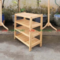 KỆ ĐỂ GIÀY DÉP 4 TẦNG 45CM – GỌN GÀNG, TIỆN LỢI, BỀN ĐẸP