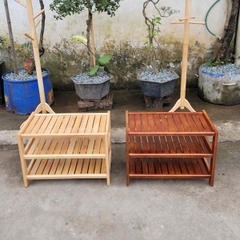 Kệ Để Giày Dép 3 Tầng Rộng 62cm, Gỗ tự nhiên, thương hiệu Noithatdep24H, chất lượng cao, giá rẻ, Bán chạy nhất