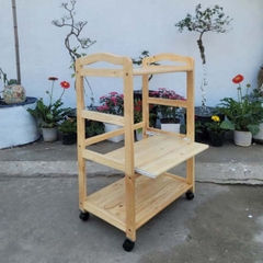 Kệ vi sóng có ray kéo 3 tầng, Sự lựa chọn hoàn hảo cho không gian bếp của bạn.