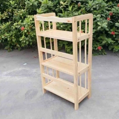 Kệ Sách 3 Tầng Rộng 50cm, Gỗ Cao Su, Hoàn Thiện Kỹ, Sơn PU, Đã Tẩm Xấy, Bảo Hành Mối Mọt