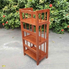 Kệ Sách 3 Tầng Rộng 50cm, Gỗ Cao Su, Hoàn Thiện Kỹ, Sơn PU, Đã Tẩm Xấy, Bảo Hành Mối Mọt