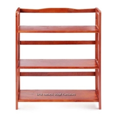 Kệ Sách 3 Tầng Rộng 80cm, Gỗ Cao Su, Noithatlhq Sản Xuất