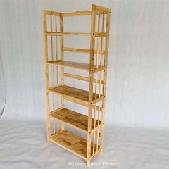 Kệ Sách 5 Tầng, Rộng Từ 40 Đến 1m2, Màu Tự Nhiên Và Cherry, LHQ Furniture