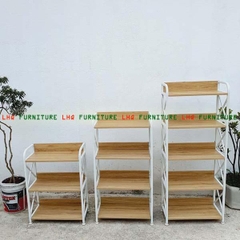 Kệ Khung Sắt 4 Tầng 70cm - Sự Lựa Chọn Tinh Tế Cho Không Gian Hiện Đại