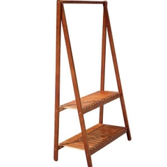 Kệ treo quần áo chữ A 2 tầng rộng 80cm, thiết kế tháo ráp